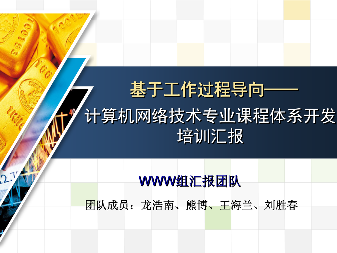 計(jì)算機(jī)網(wǎng)絡(luò)技術(shù)專業(yè)課程體系開(kāi)發(fā)培訓(xùn)匯報(bào)
